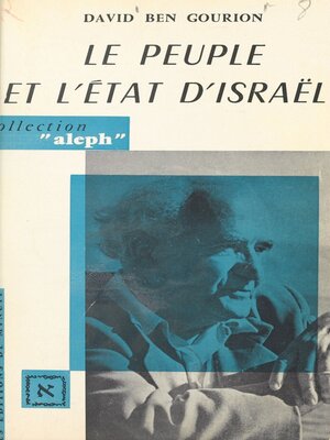 cover image of Le peuple et l'État d'Israël